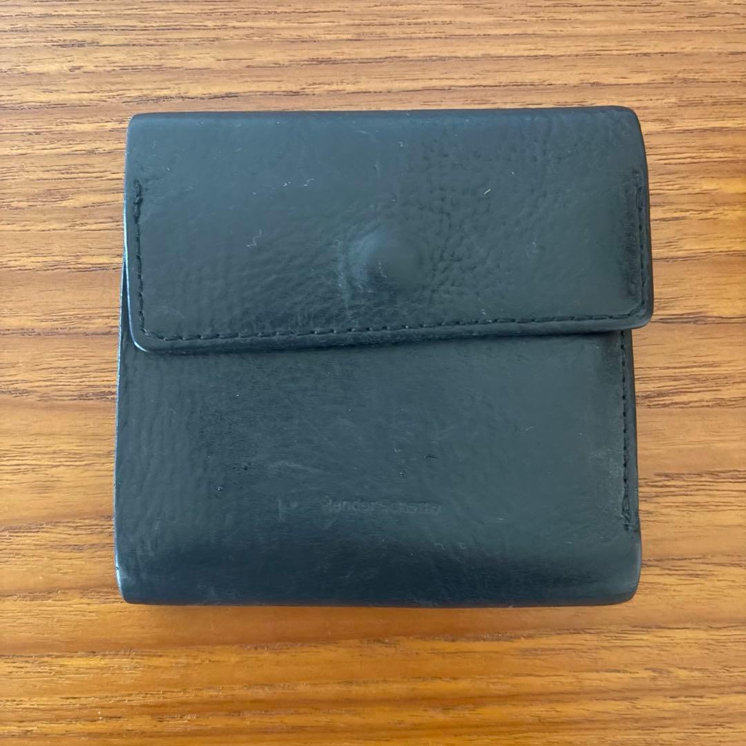 Hender Scheme clasp wallet　 黒　三つ折り　財布