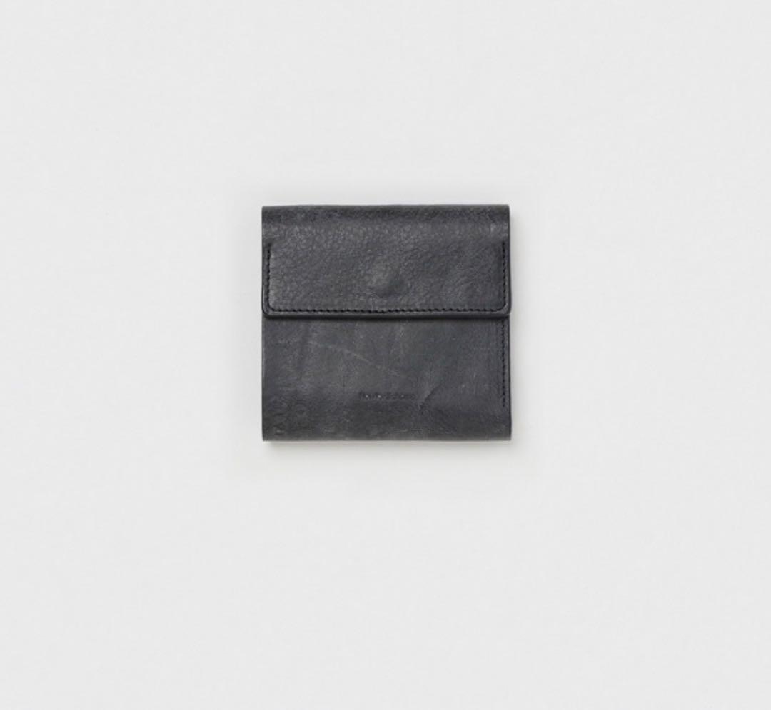 Hender Scheme clasp wallet　 黒　三つ折り　財布
