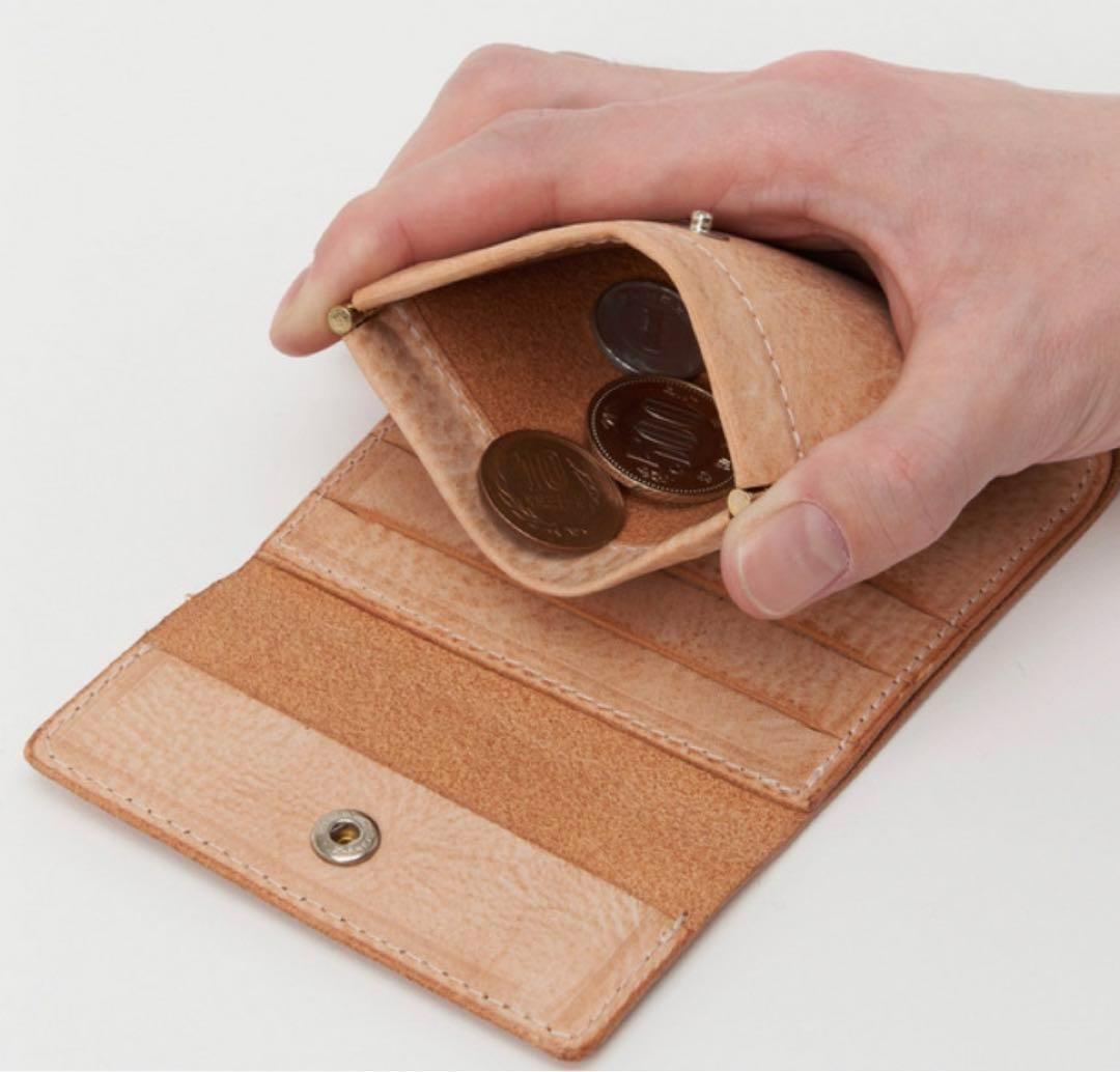 Hender Scheme clasp wallet　 黒　三つ折り　財布