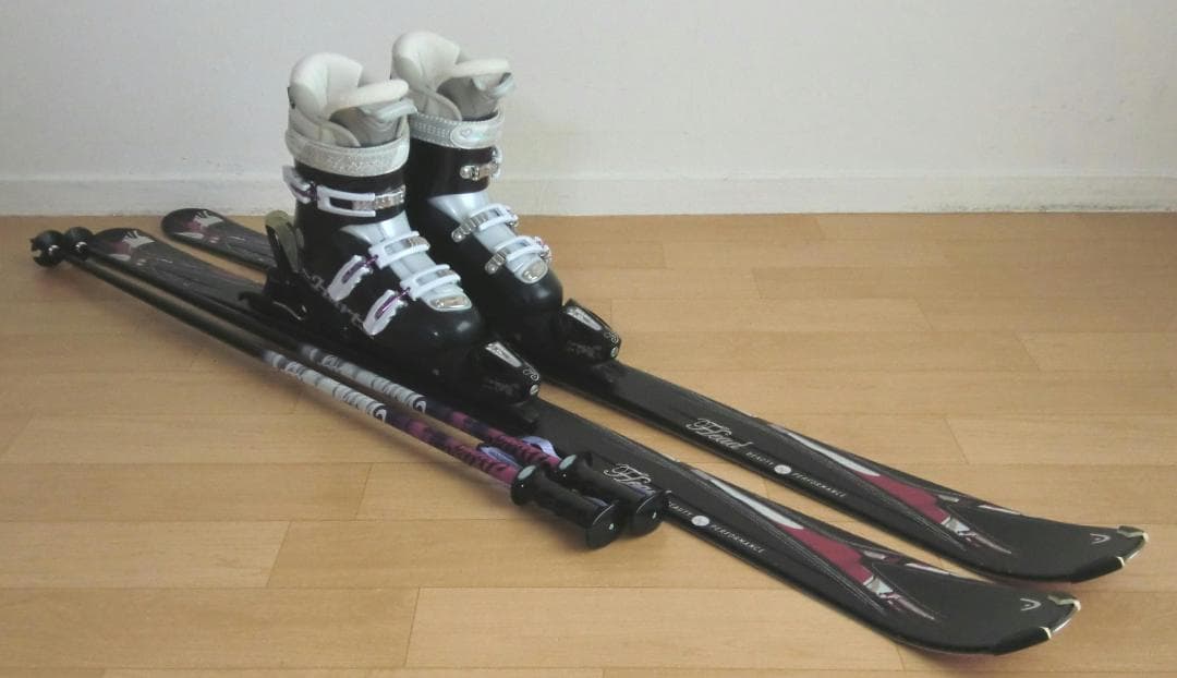 ■■1月限定■送料無料■HEAD■女性用スキーセット■板149靴25■メンテ付■