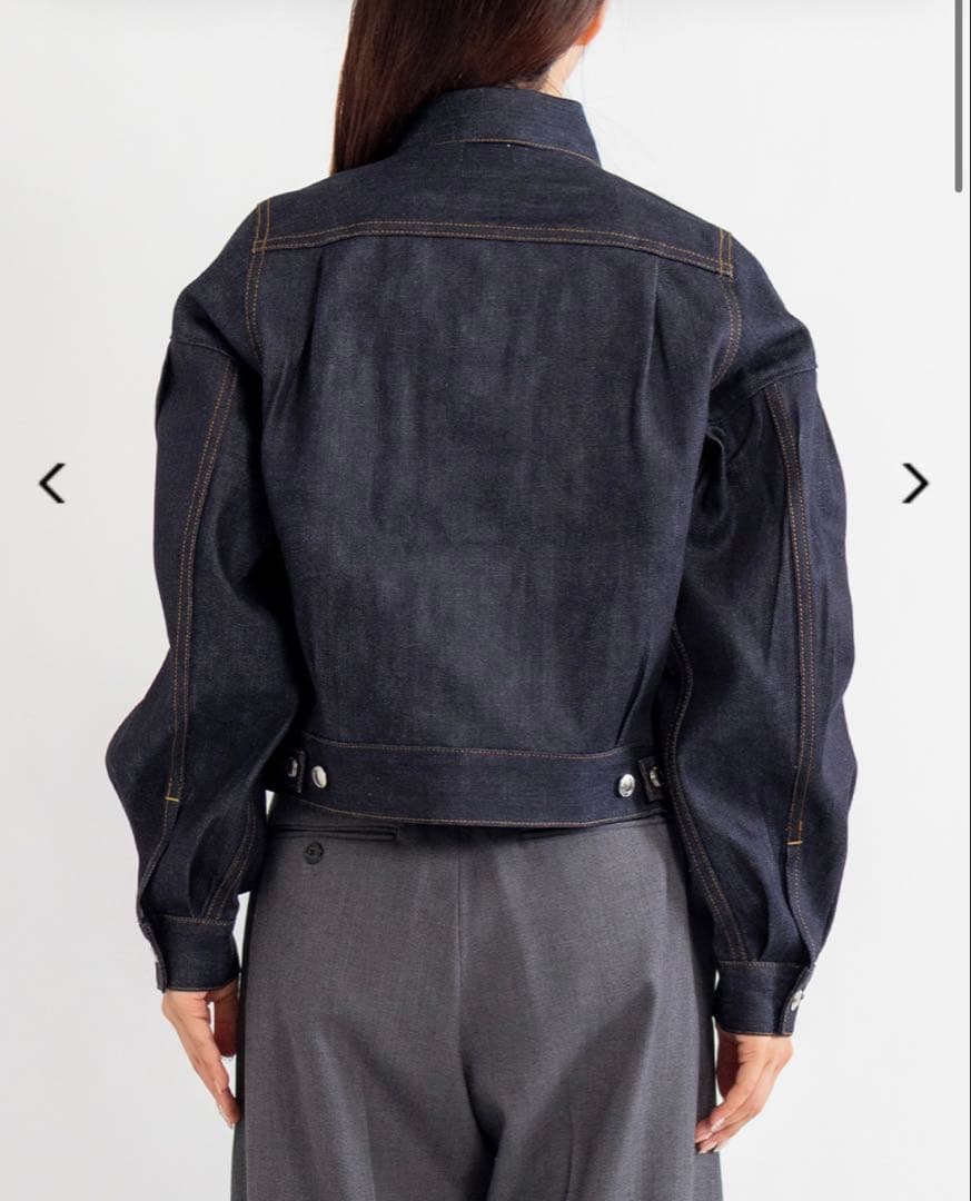 タグ付き未使用　HYKE 2025aw デニムジャケット　サイズ1