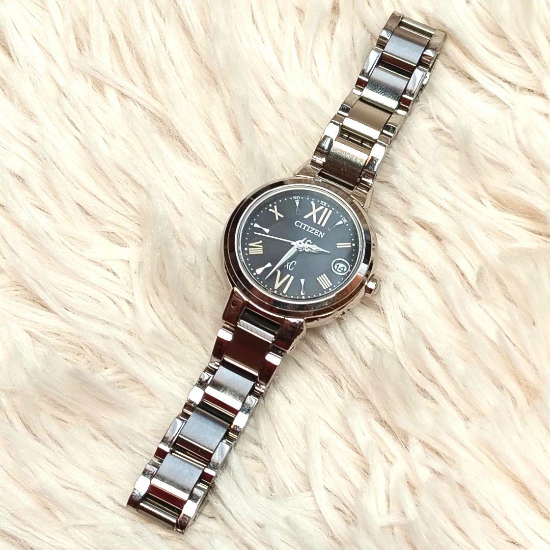 ★稼働品★ CITIZEN シチズン xC クロスシー 電波ソーラー デイト