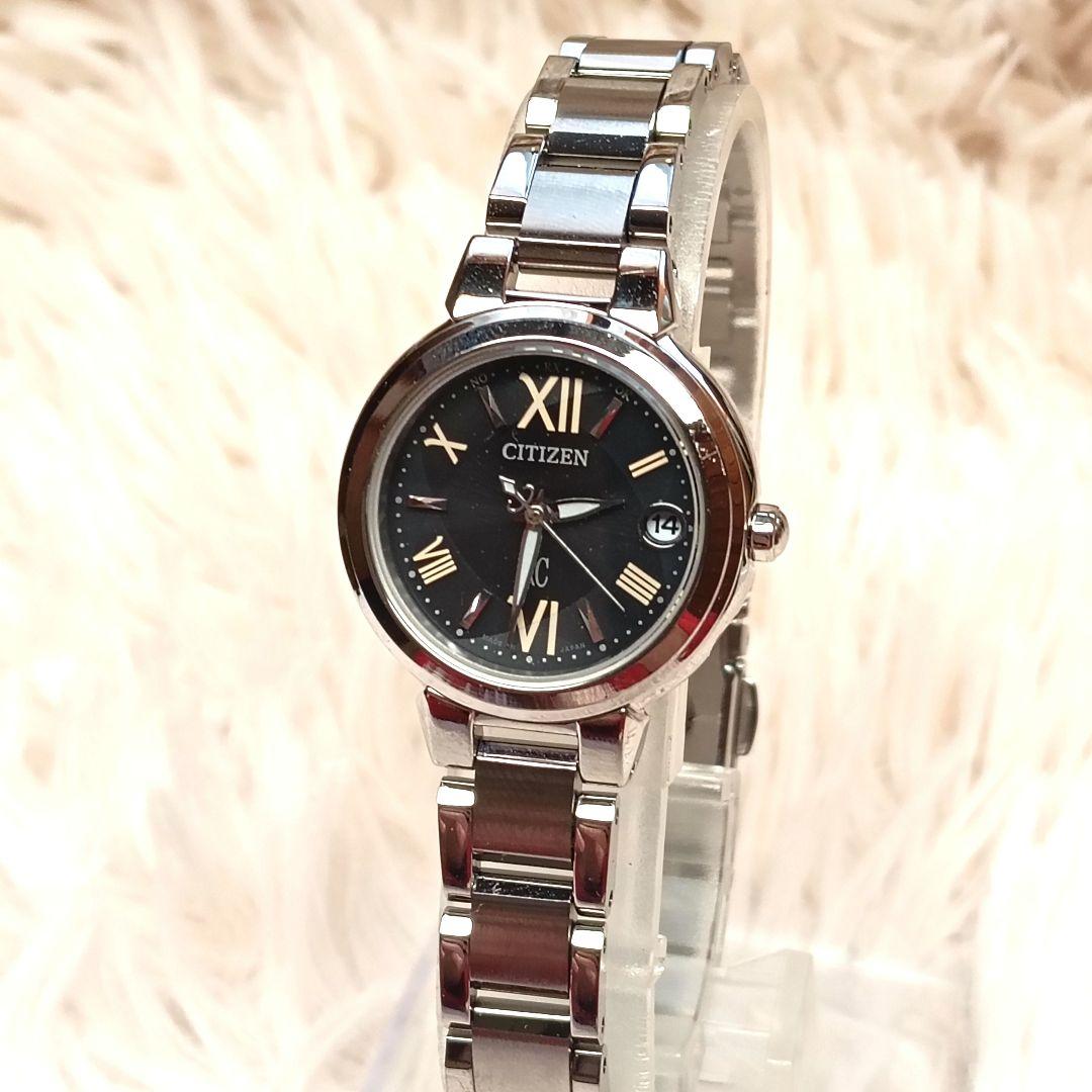 ★稼働品★ CITIZEN シチズン xC クロスシー 電波ソーラー デイト
