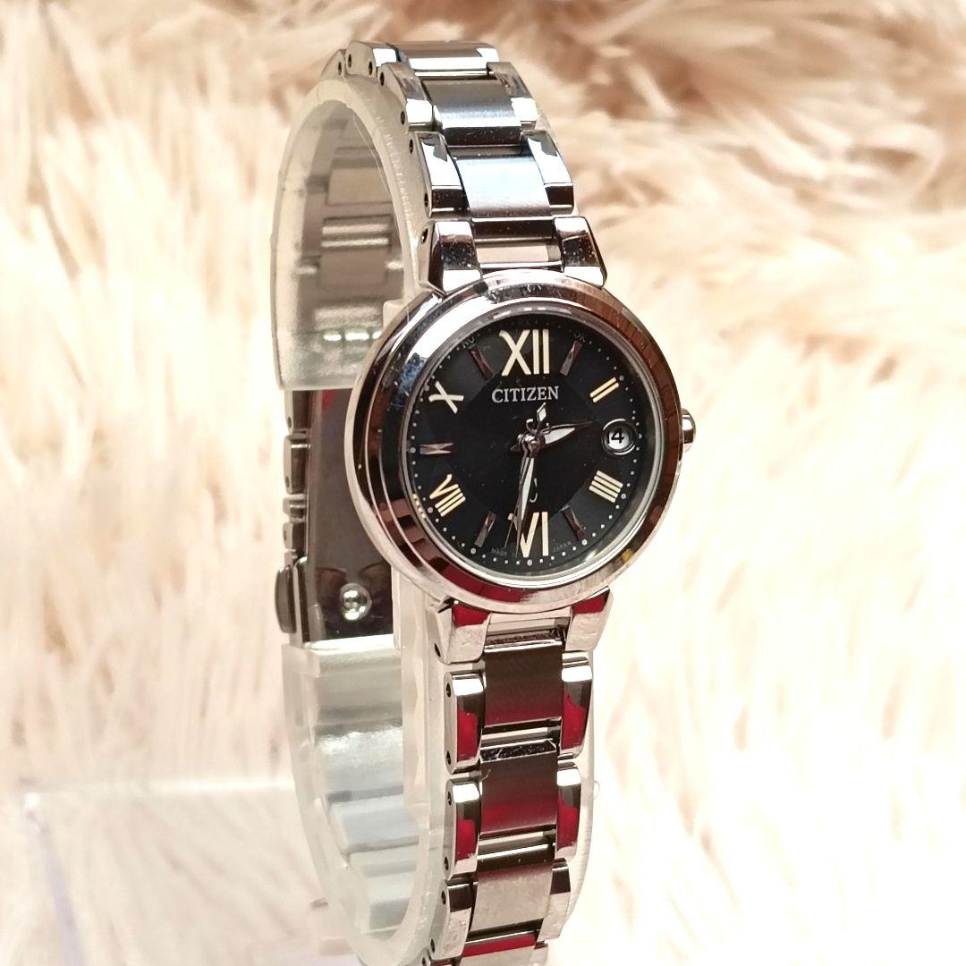 ★稼働品★ CITIZEN シチズン xC クロスシー 電波ソーラー デイト