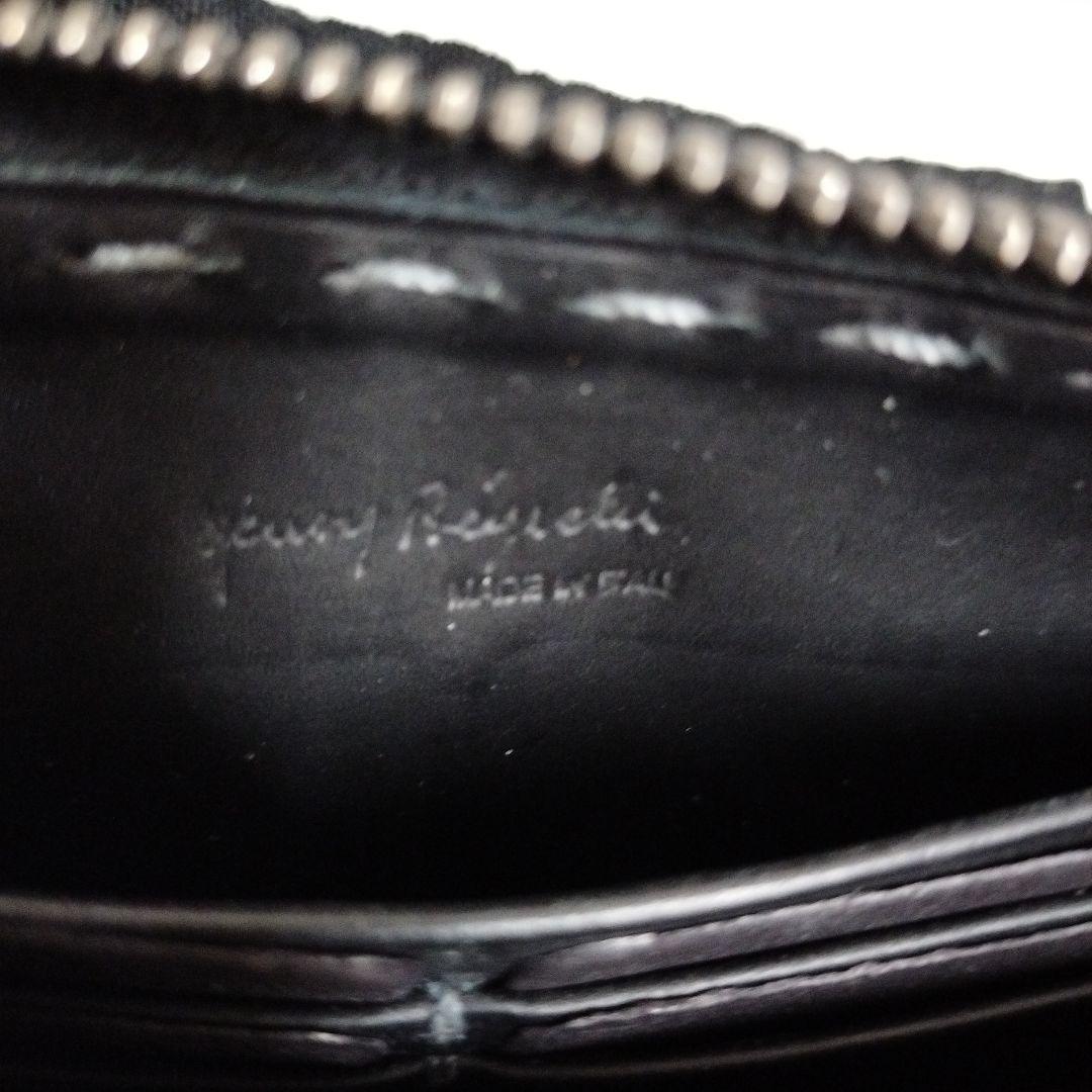 エンリーベグリン　ラウンドファスナー長財布　ユニセックス　美品