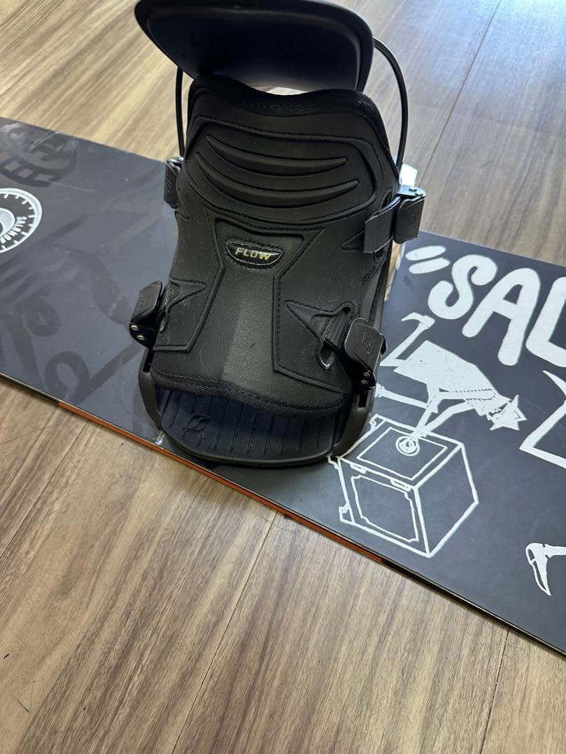 スノーボード SALOMON 153cm ビンディング FLOW size L