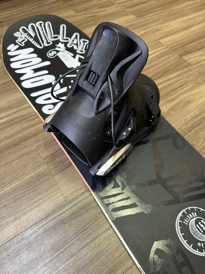 スノーボード SALOMON 153cm ビンディング FLOW size L