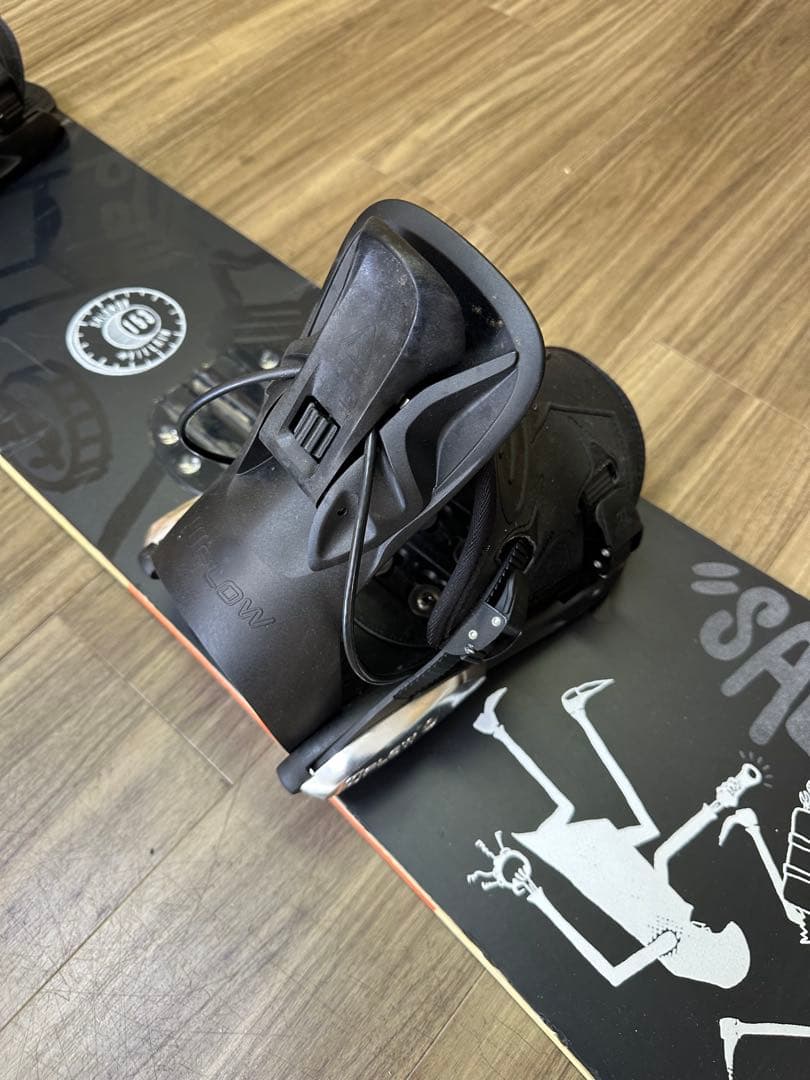 スノーボード SALOMON 153cm ビンディング FLOW size L