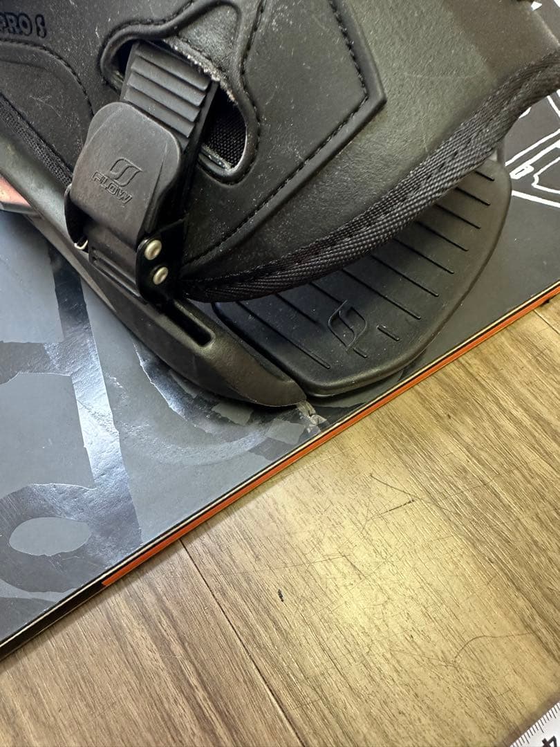 スノーボード SALOMON 153cm ビンディング FLOW size L