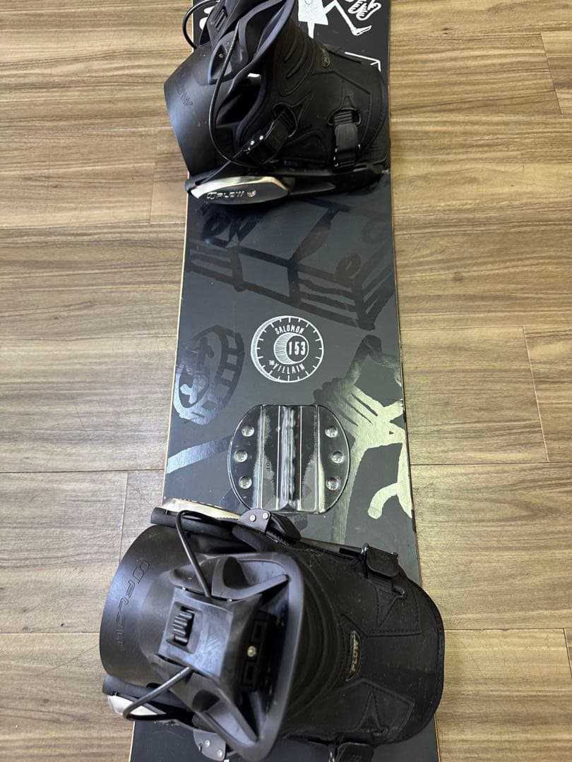 スノーボード SALOMON 153cm ビンディング FLOW size L