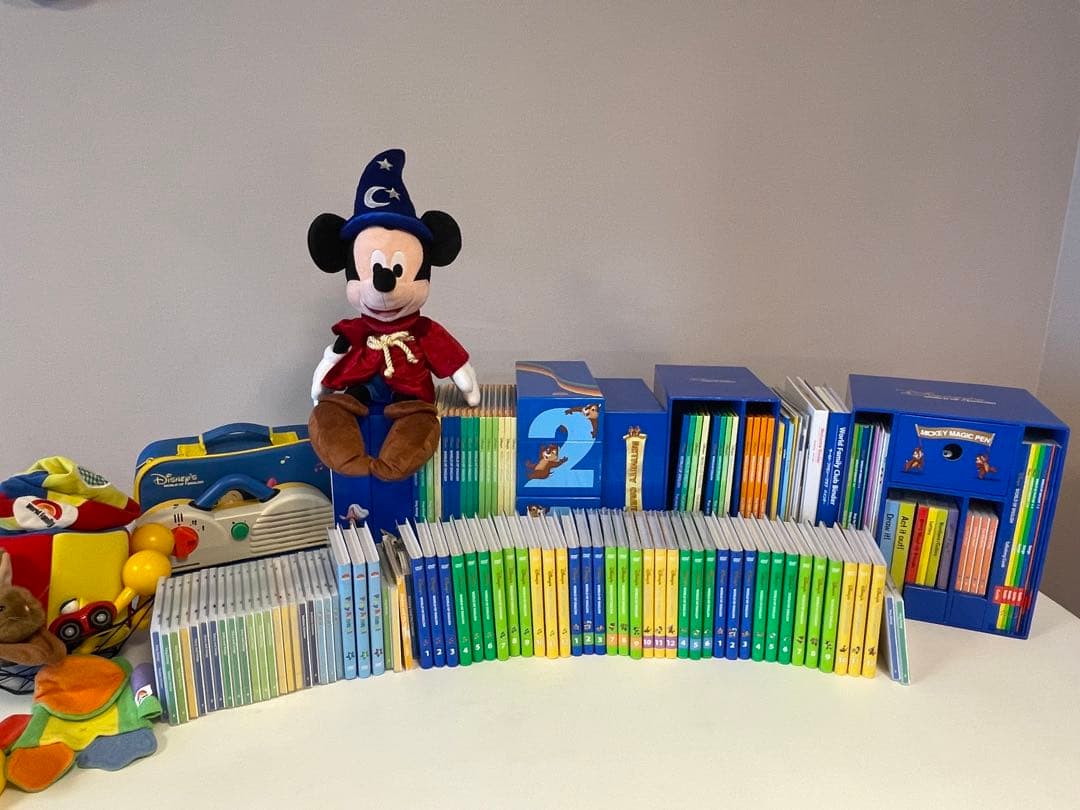 DWE ディズニー英語システム ミッキーパッケージ デジタル式 フルセット