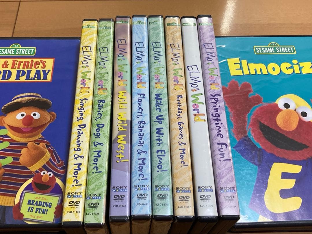 セサミストリート DVD コレクション 22本セット英語学習にオススメ 英語教材