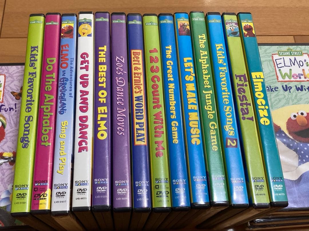 セサミストリート DVD コレクション 22本セット英語学習にオススメ 英語教材