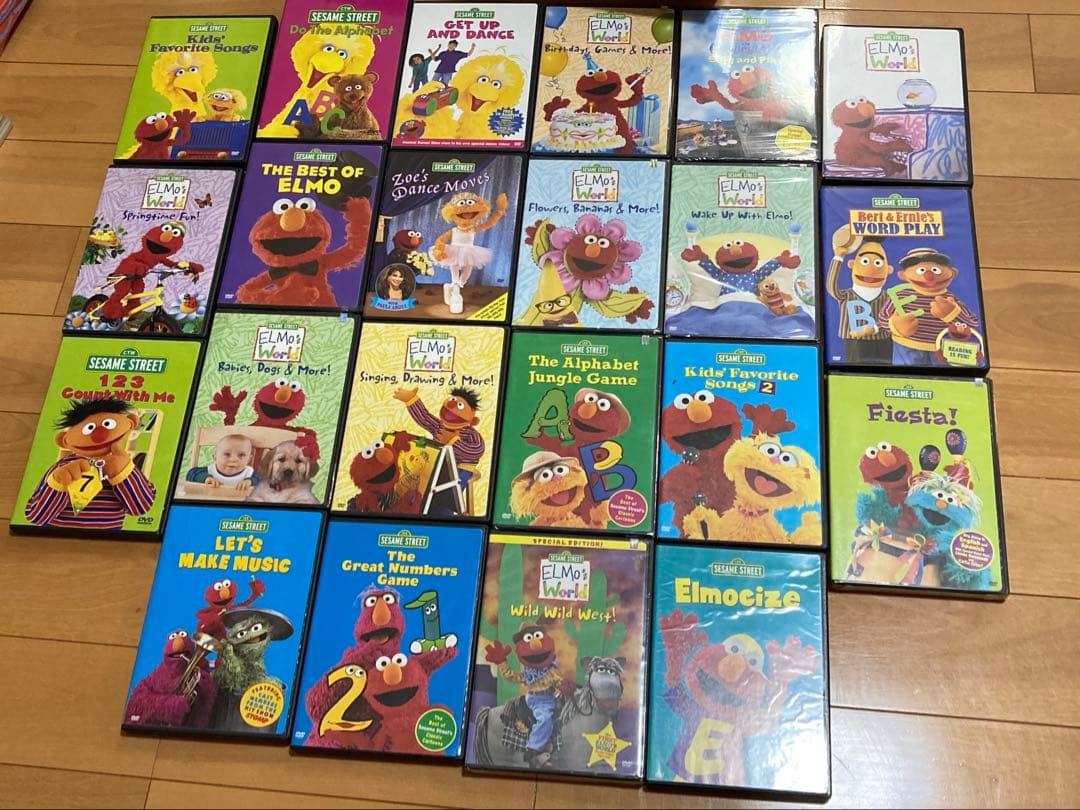 セサミストリート DVD コレクション 22本セット英語学習にオススメ 英語教材