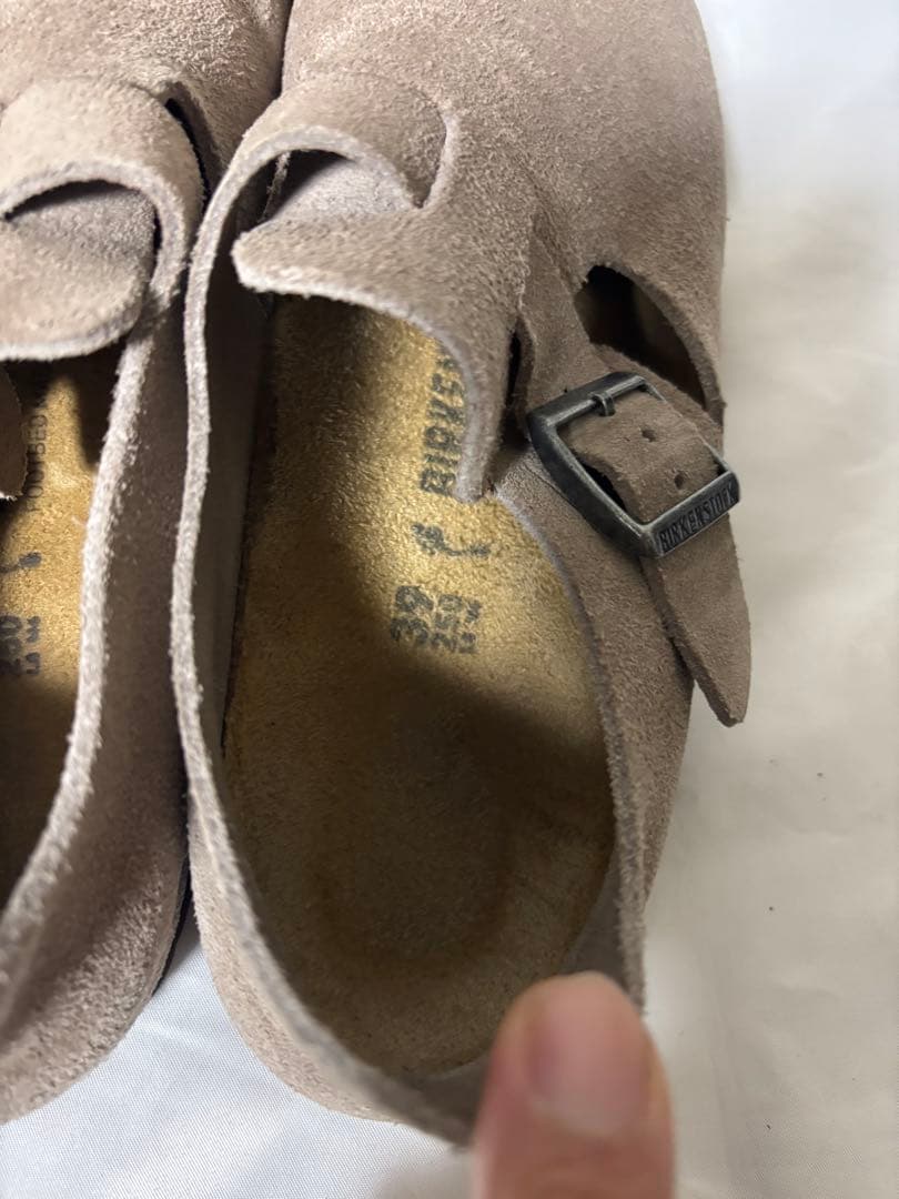 BIRKENSTOCK London 39 25センチ スウェード