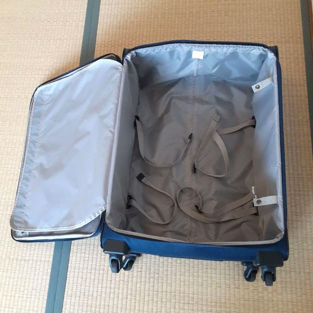 ACE.ネイビー 大型キャリーケース 4輪