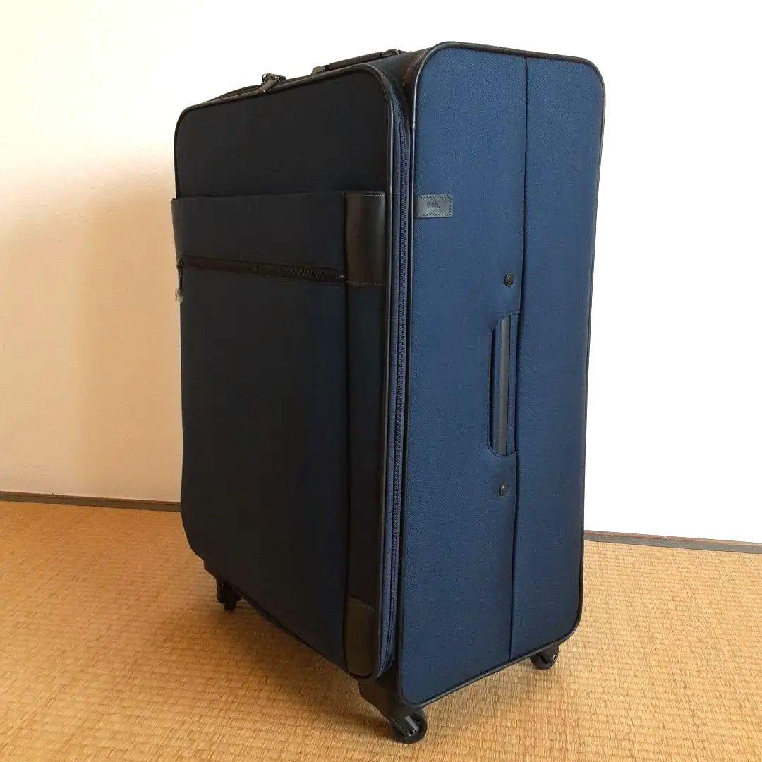 ACE.ネイビー 大型キャリーケース 4輪