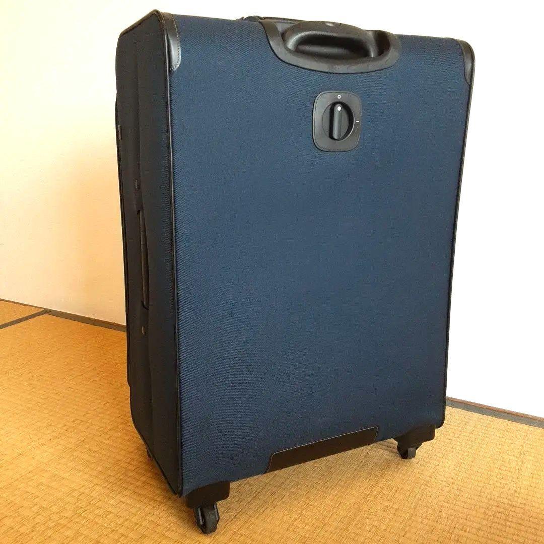 ACE.ネイビー 大型キャリーケース 4輪