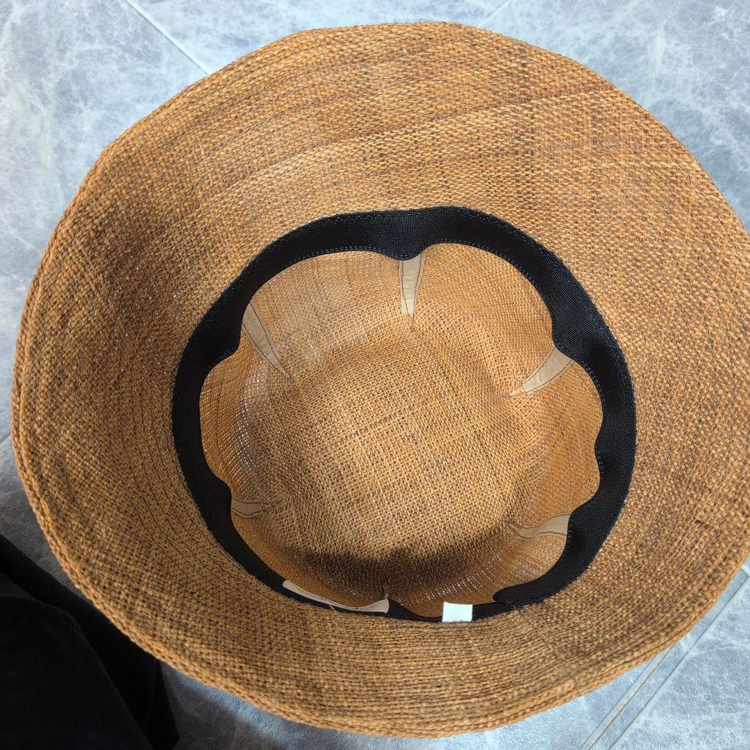 しな織創芸石田 ハット しな糸100% 日本製 シャポンすだ