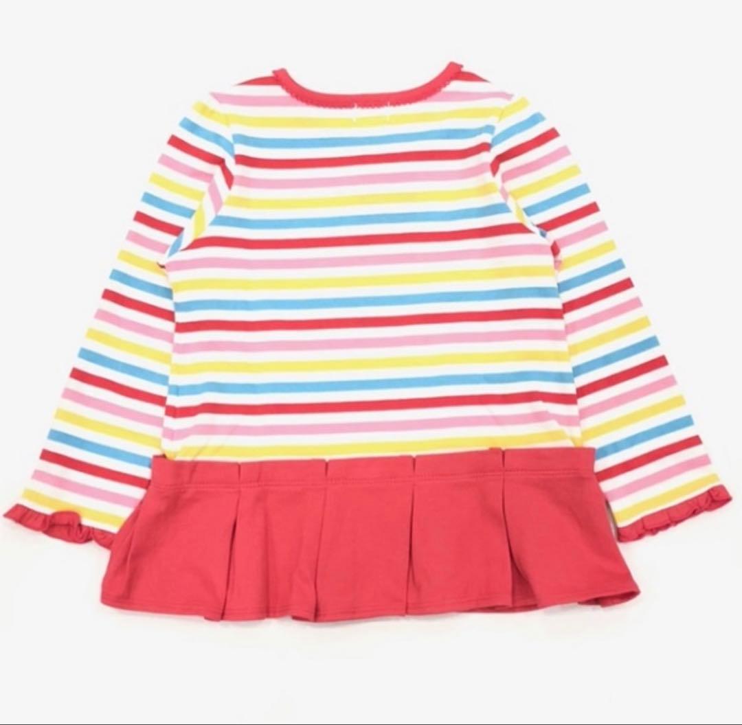 ミキハウス　ピンクトレーナー100cm