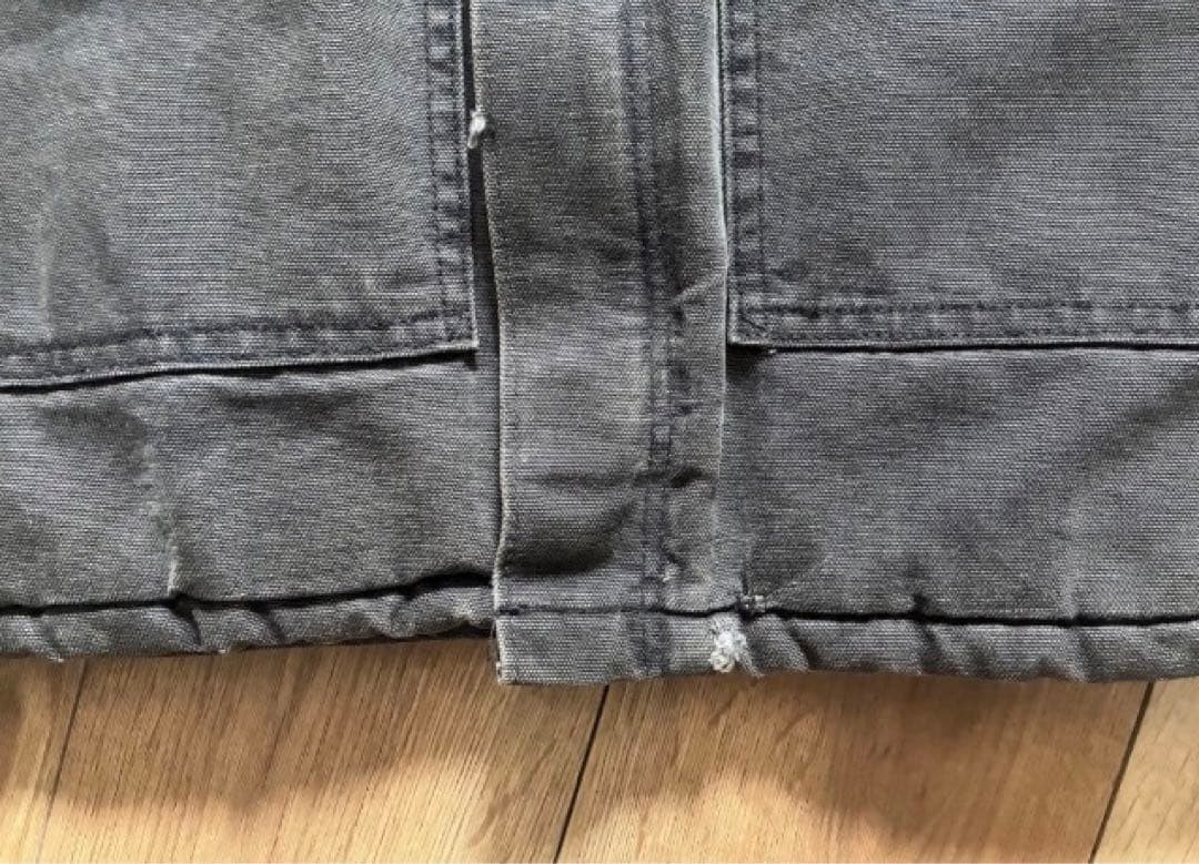 星タグ〜90's初期　USA製　Carharttトラディショナルコート　ブラック