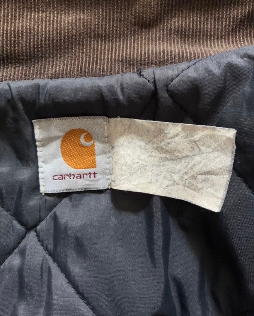 星タグ〜90's初期　USA製　Carharttトラディショナルコート　ブラック