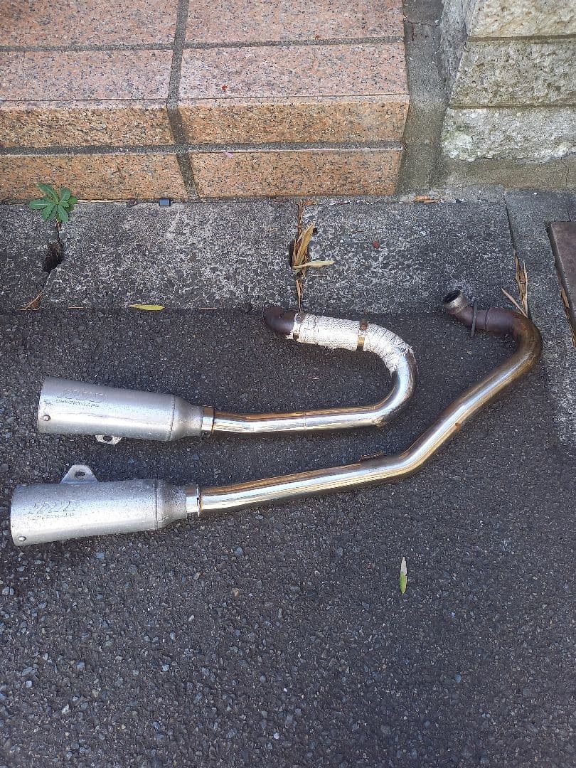 YAMAHA　ドラッグスター400 スーパートラップマフラー