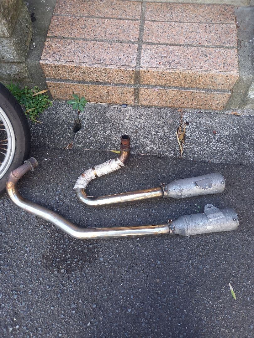 YAMAHA　ドラッグスター400 スーパートラップマフラー