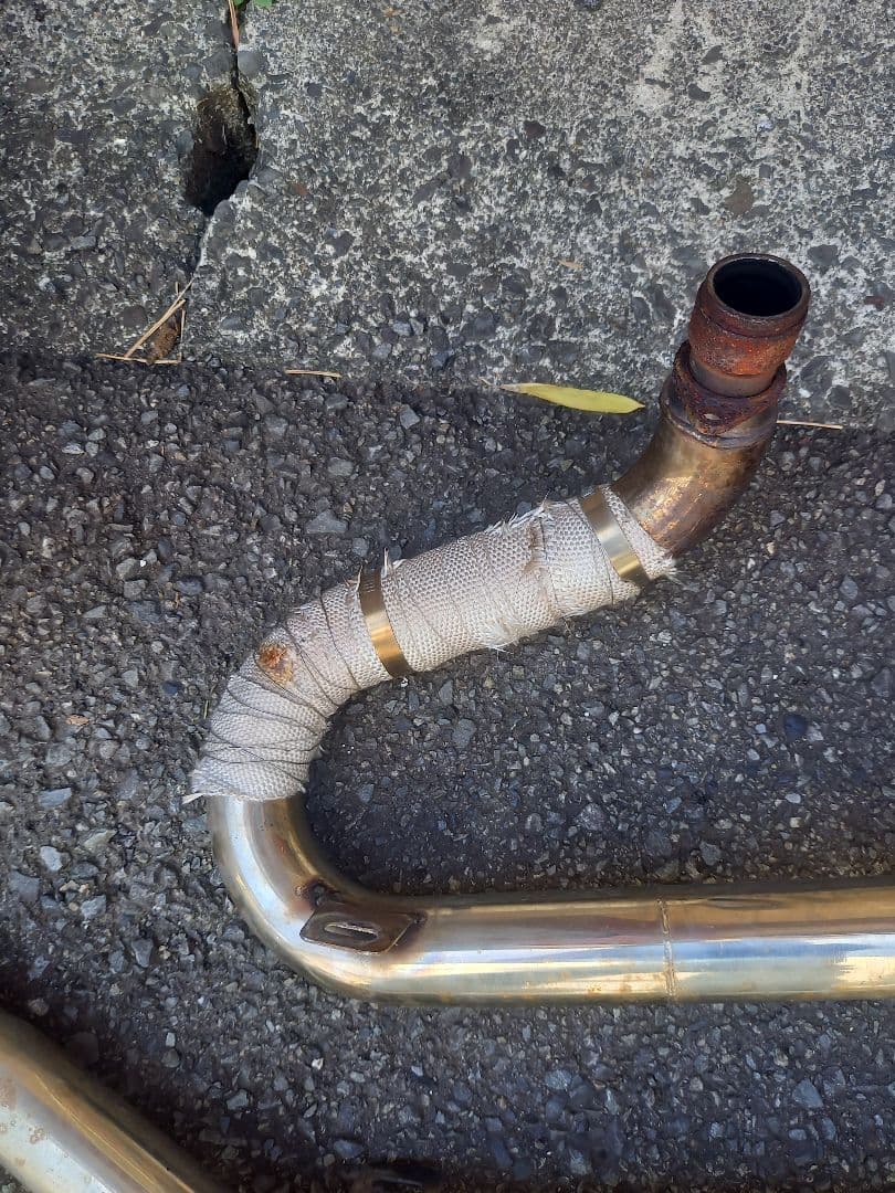 YAMAHA　ドラッグスター400 スーパートラップマフラー