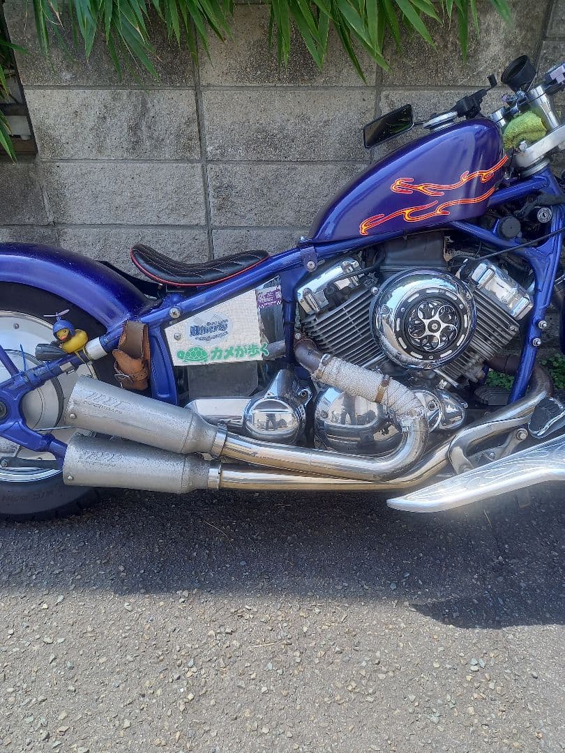 YAMAHA　ドラッグスター400 スーパートラップマフラー