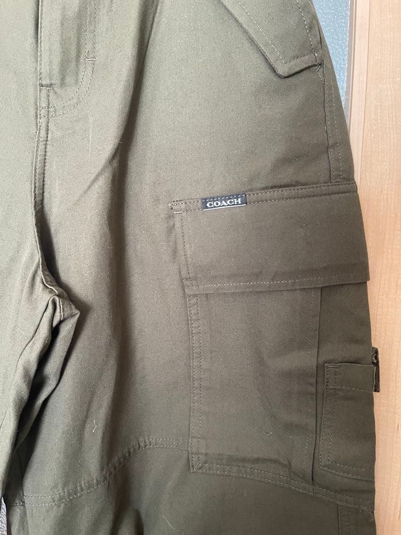新品　coach レディースカーゴパンツ