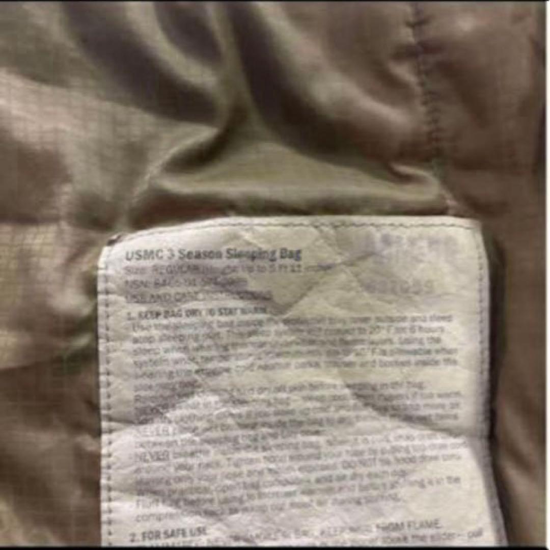 米軍　実物　USMC 3 SEASON SLEEPING BAG コヨーテ