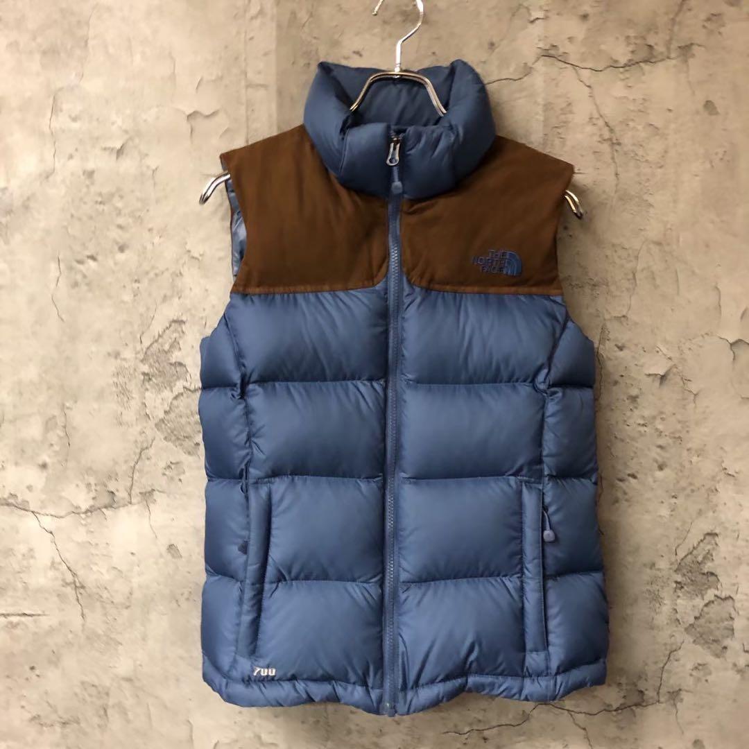 ヌプシ　ザノースフェイス　ダウンベスト　ナイロンベスト　キルティングベスト