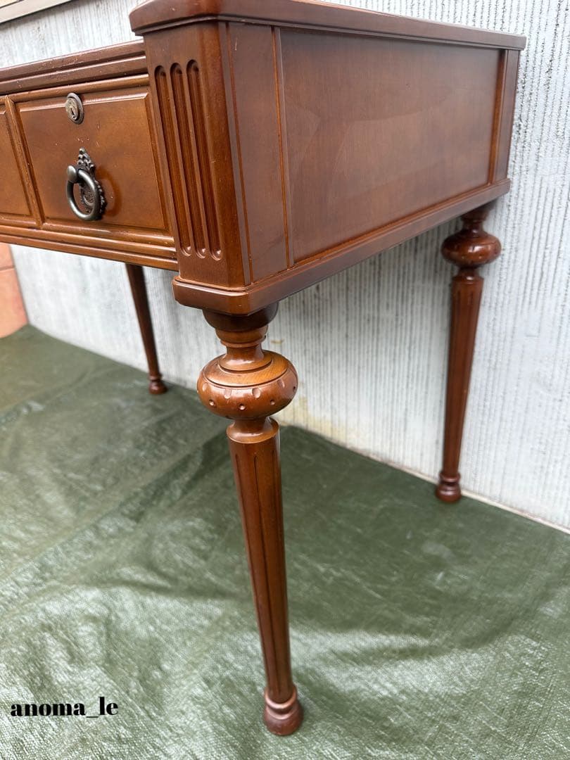 【デスク】JAPAN　FURNITURE　徳田家具　TOKUDA　木製デスク