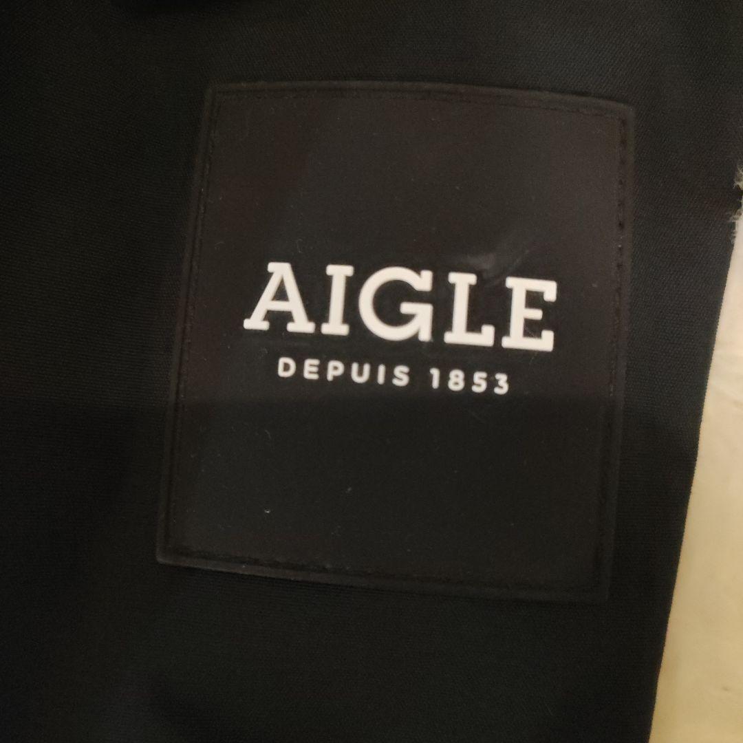 定価3.5万 エーグル ラマヨル パーカ 撥水 マウンテンパーカー 紺