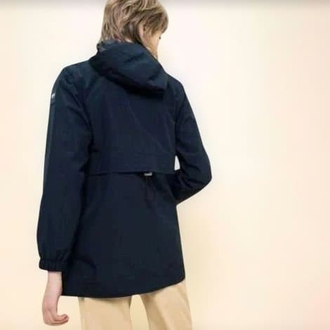 定価3.5万 エーグル ラマヨル パーカ 撥水 マウンテンパーカー 紺