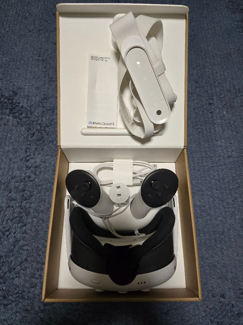  Quest 3 512GB　ヘッドストラップ付