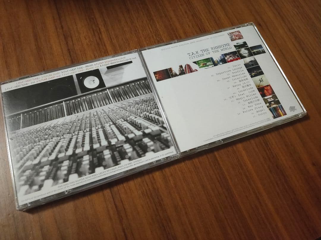 【貴重盤CD 2枚セット/帯付き美品】T.A.K THE RHHHYME