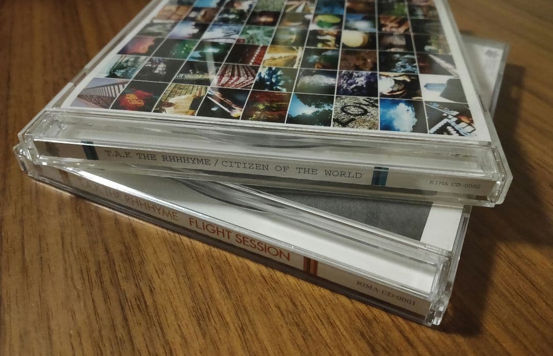 【貴重盤CD 2枚セット/帯付き美品】T.A.K THE RHHHYME