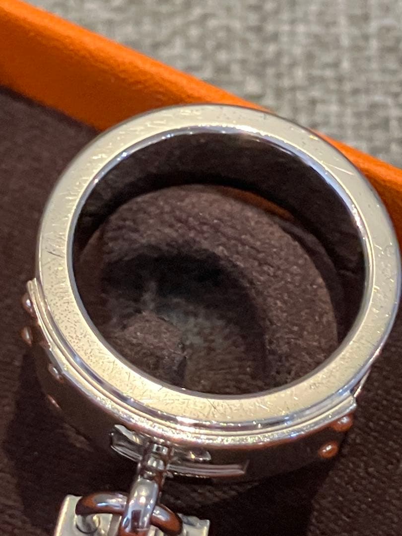 HERMESエルメス スカーフリング ケリー