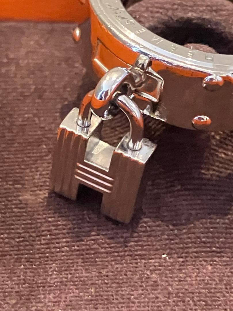 HERMESエルメス スカーフリング ケリー