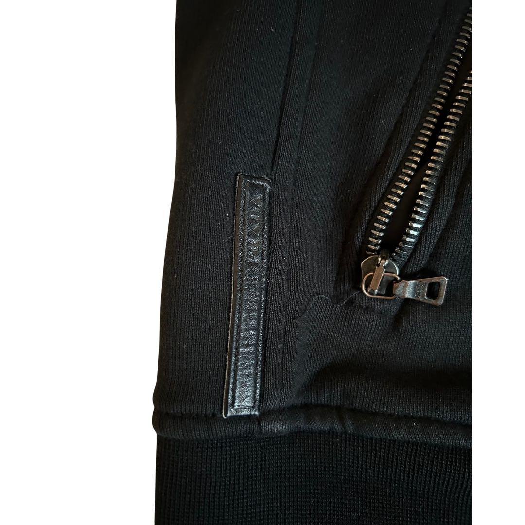 PRADA SPORT ブラック MA-1 スウェット ジャケット