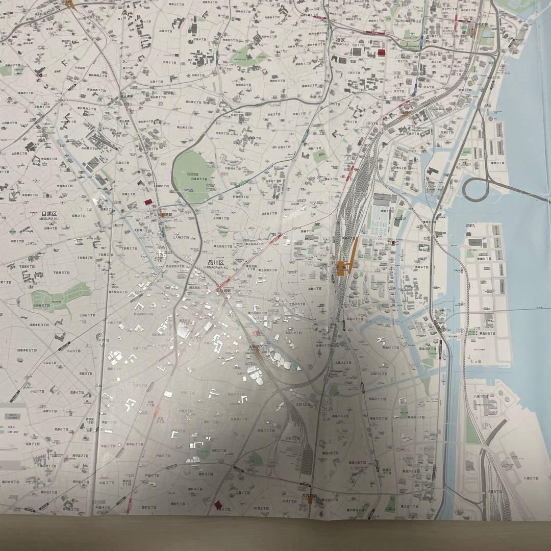 三菱地所　東京都心市街地図　2004年版