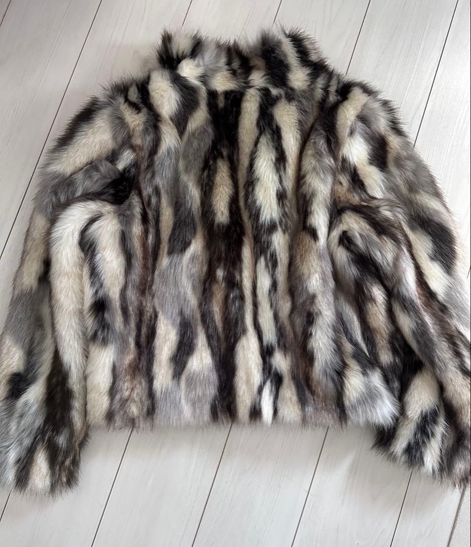 ZARA ZW collection フェイクファーコート