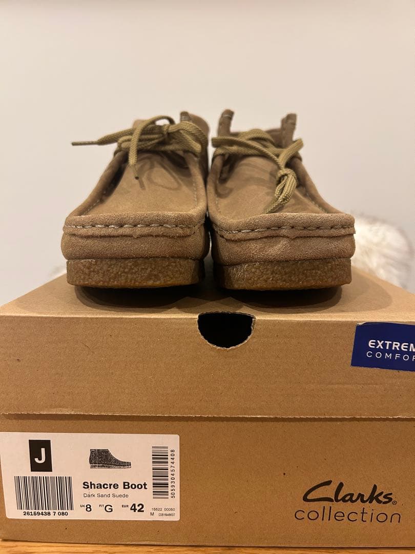 【新品未使用】Clarks クラークス ワラビー　UK8