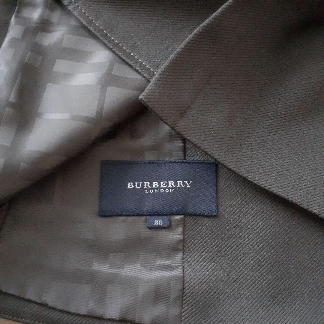 超美品　バーバリー BURBERRY ポンチョ ケープ ウール99% サイズ38