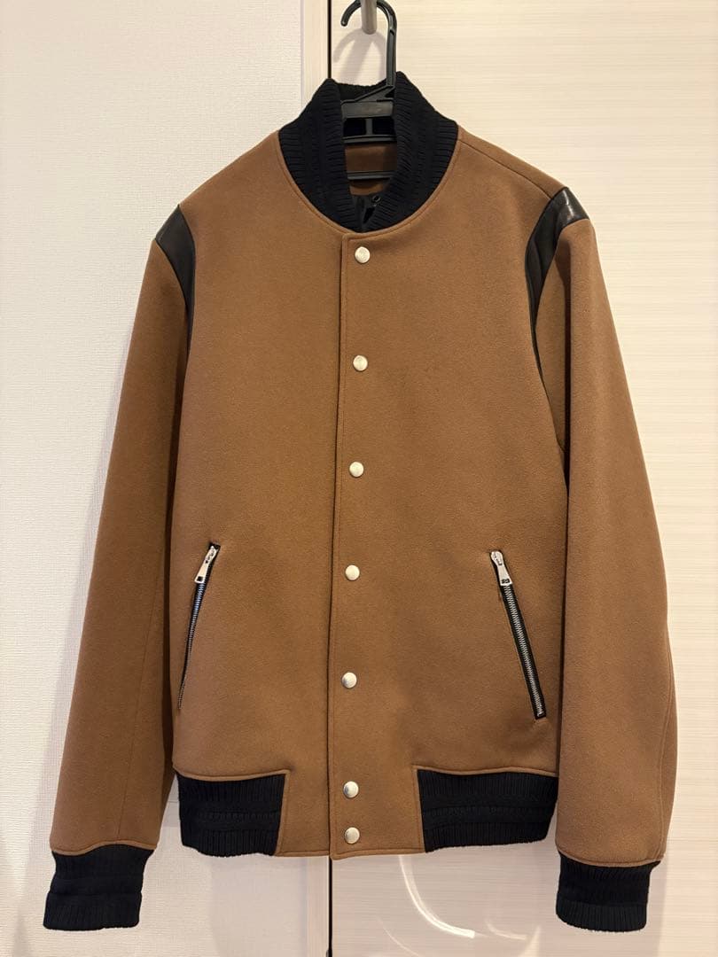 【値下げ】WJK DEORON スタジャン ブラウンジャケットM