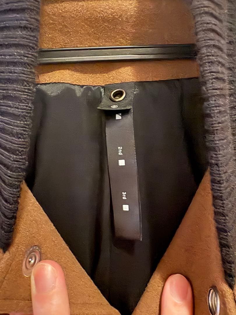 【値下げ】WJK DEORON スタジャン ブラウンジャケットM