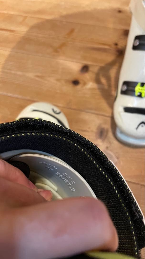 白クマ営業部長スキー板ブーツストックビンディングセット26cm27.5cm