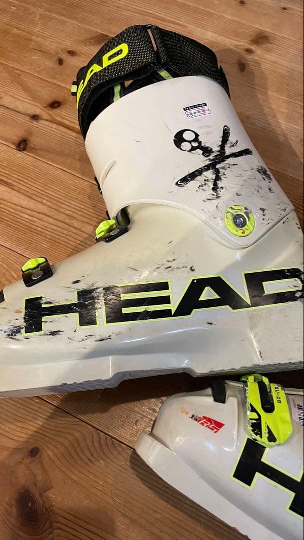 白クマ営業部長スキー板ブーツストックビンディングセット26cm27.5cm